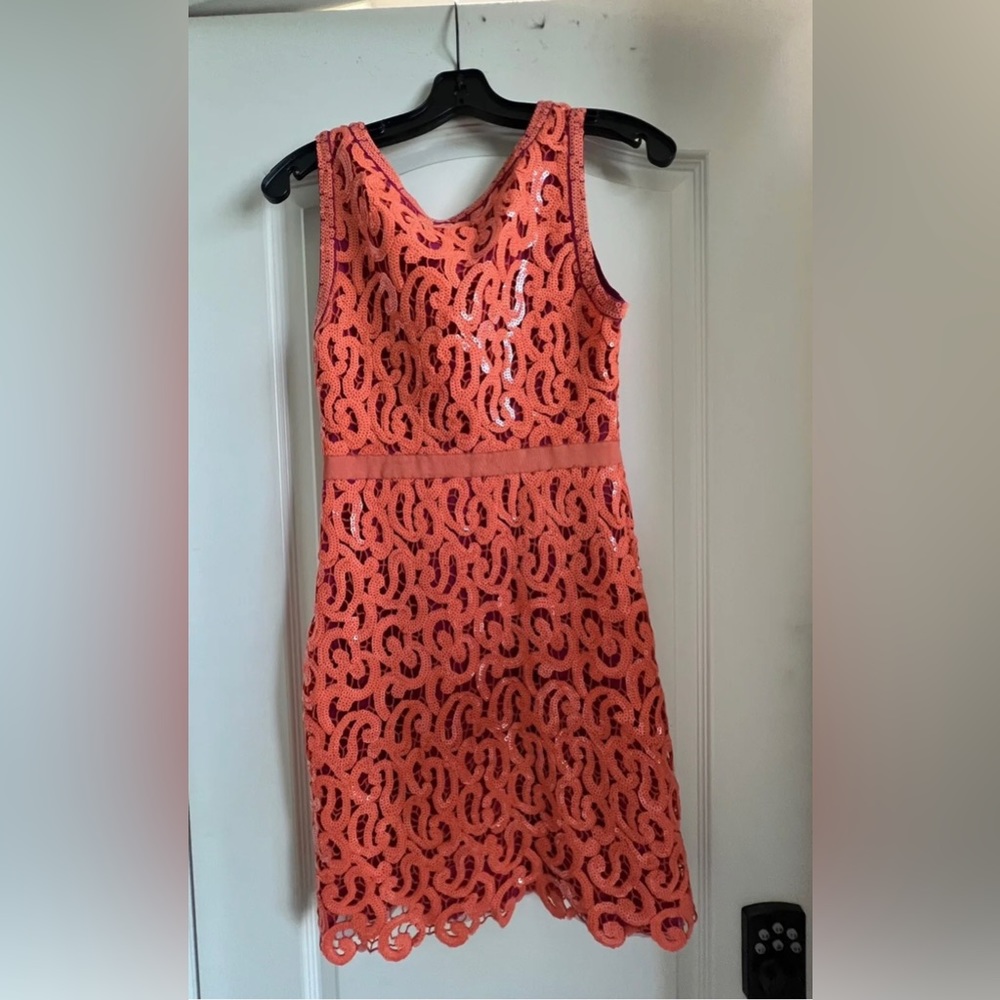 BCBGMaxAzria/BCBG  Gabrielle sequined Sz XS Dress $548
